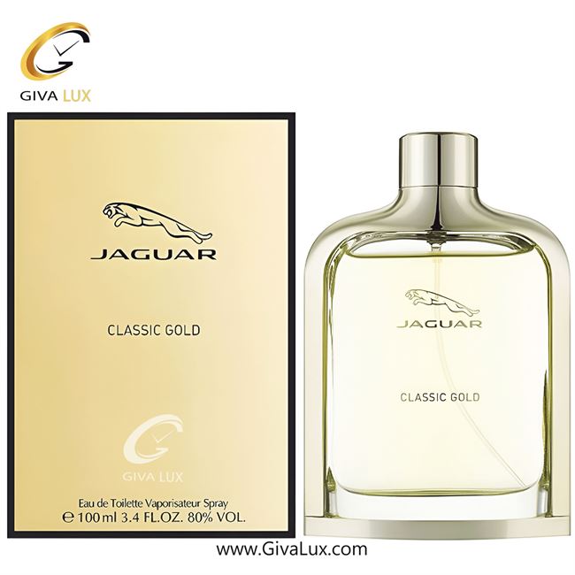  ادو تویلت مردانه جگوار اورجینال مدل Jaguar Classic Gold | کلسیک گلد (کلاسیک گلد) حجم  100 میل
